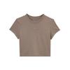 Спортивная одежда AS W NSW NK CHLL KNT CRP Chill Knit Модная Дышащая Футболка с Коротким Рукавом Стандартного Кроя Женские Топы Коричневый HF9539233