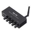 Цифровой ревербератор стерео усилитель Bluetooth 5.0 двойной микрофонный вход DC 12V