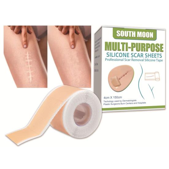 Эффективная наклейка на шрам, умеренный самоклеящийся безопасный силиконовый лист для ремонта шрамов, здравоохранение