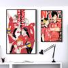 Японское аниме Haikyuu, волейбольный мальчик, мультяшный постер, настенный художественный принт, холст, живопись, фотографии для гостиной, украшение Cuadros