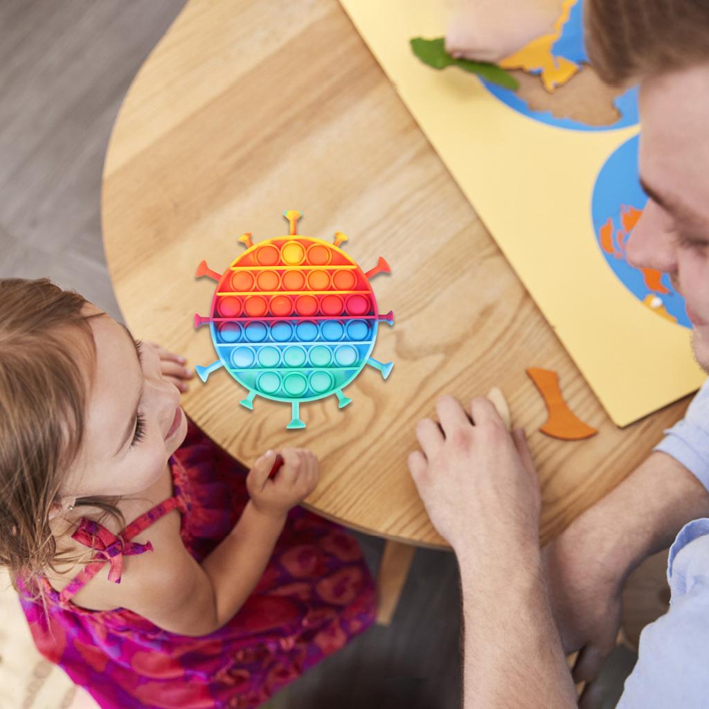 Сенсорные игрушки с пузырьками-снятие стресса, силиконовые игрушки для снятия давления