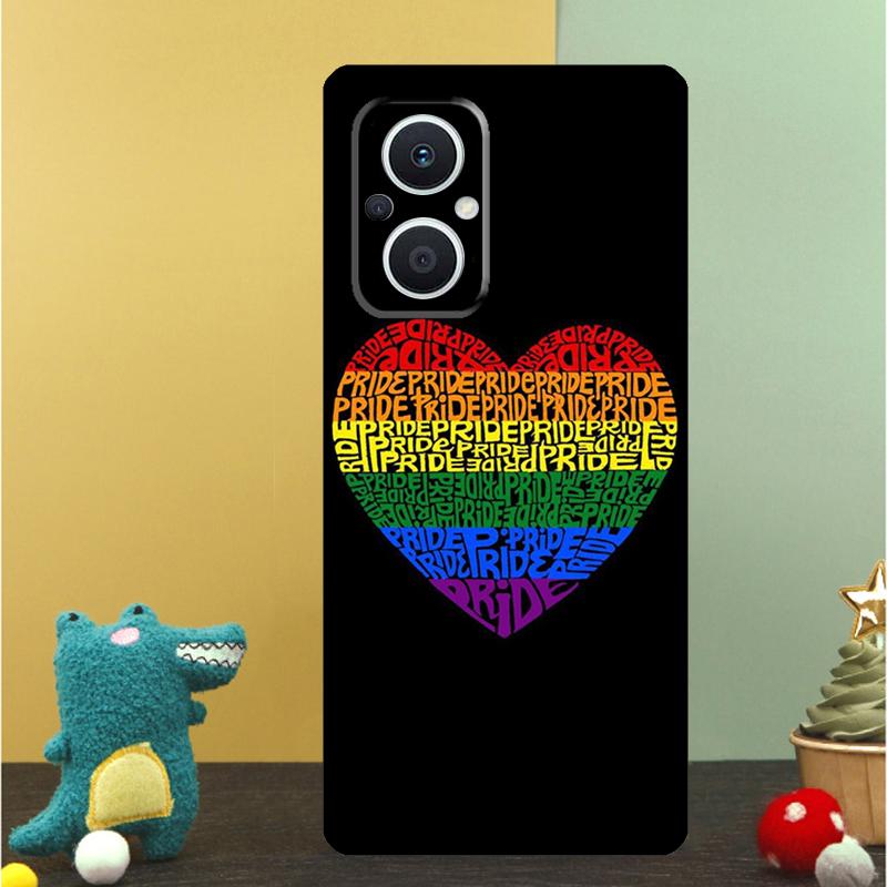 Gay Lesbian Lgbt Rainbow Pride Case For OPPO Reno 15 13 10 11 14 Pro 12 F 13F 14F 15F 7 8 Lite OPPO Find X9 X8 X5 Pro Cover