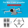 2 Pairs Drone Blades Spare Parts PC Props Blade Wing Fans Replacement with Screwdriver Screw Accessories for DJI Mini 3