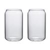 Creative Cola Can Shaped Glass Juice Milk Fruit Tea Glass Beer Glass Water Glass Cold Drink Glass