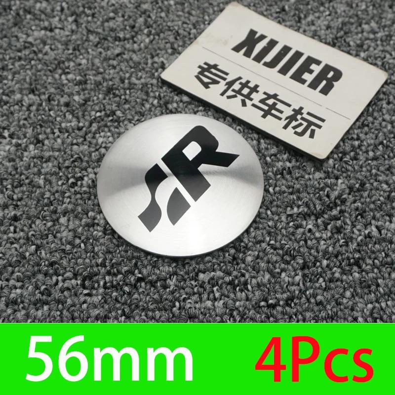 2026 Горячие Для VOLKSWAGEN VW Автомобиля R Значок Колпачок Центральной Ступицы Колеса Наклейка Аксессуары Для Volkswagen VW R-line GTI Polo Golf Touareg