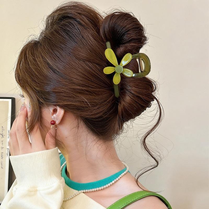 Large Flower Hair Claw Clip Non Slip for Women Thick Hair Perfect for Everyday
