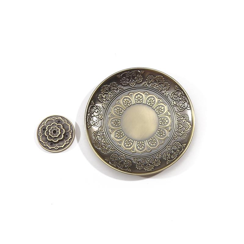 Винтажный настольный медный держатель для благовоний, внутренний и наружный держатель для благовоний, украшения для дома