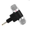 Mini Stereo Microphone Mic 3.5mm Gold Plating Plug Jack for Andriod Phones iPhones