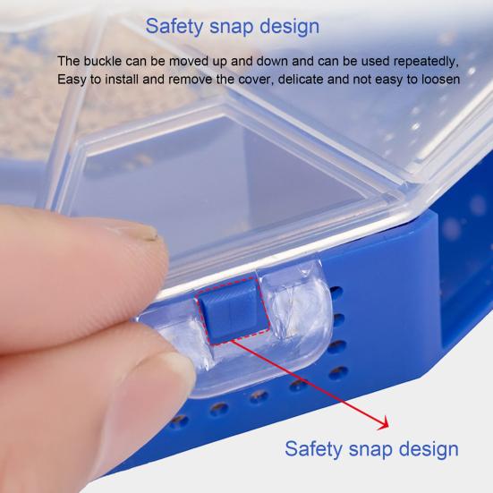 Коробка для ловли тараканов, 6 входных однослойных пластиковых круглых ловушек для тараканов из полипропилена для кухни