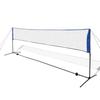 VidaXL Badminton Net with Shuttlecocks 500 X 155 Cm