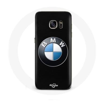 Чехол - BMW - Galaxy S7 - Логотип - Черный - Жесткий