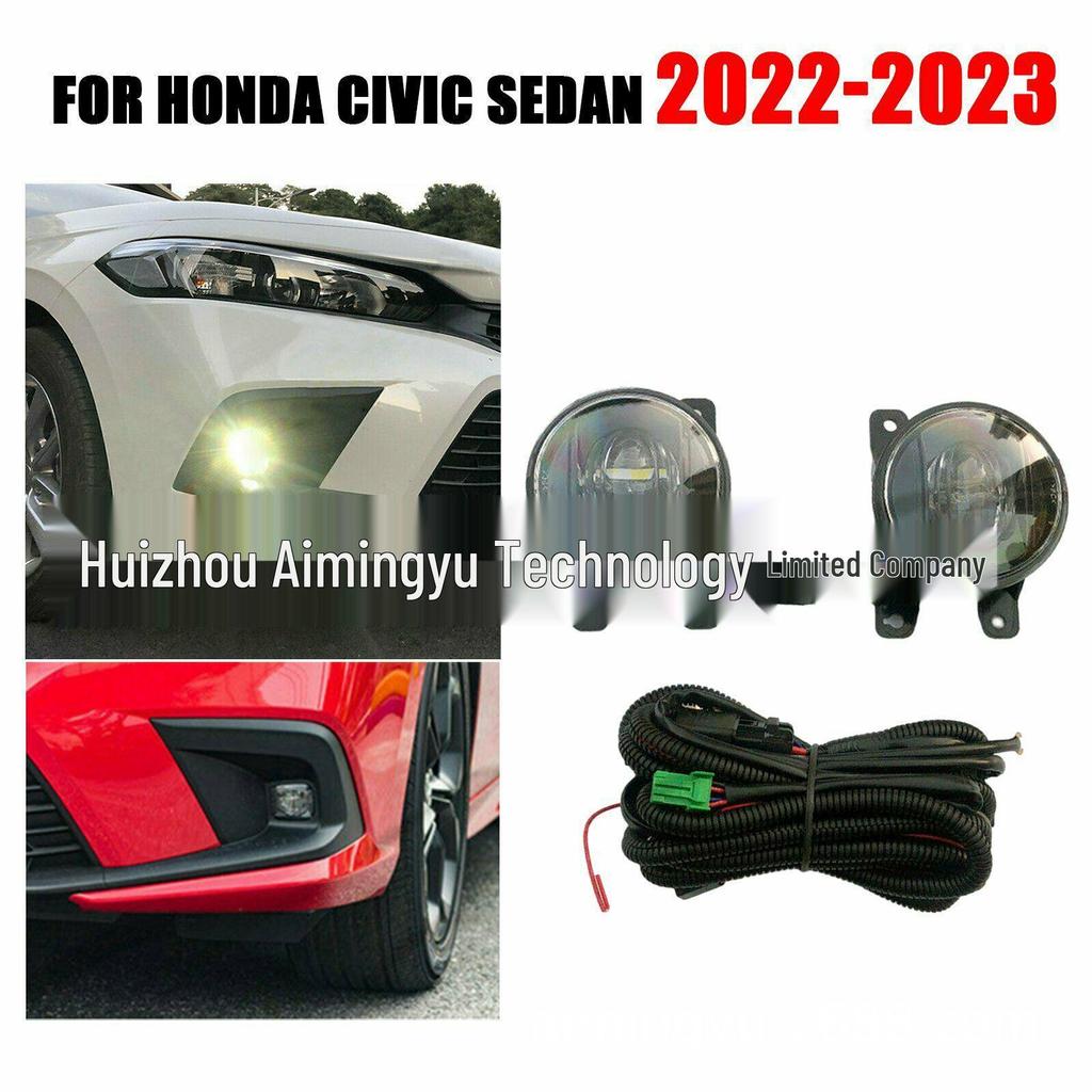 Front LED Fog Light Upgrade Kit for 2021-2022 Honda Civic Models