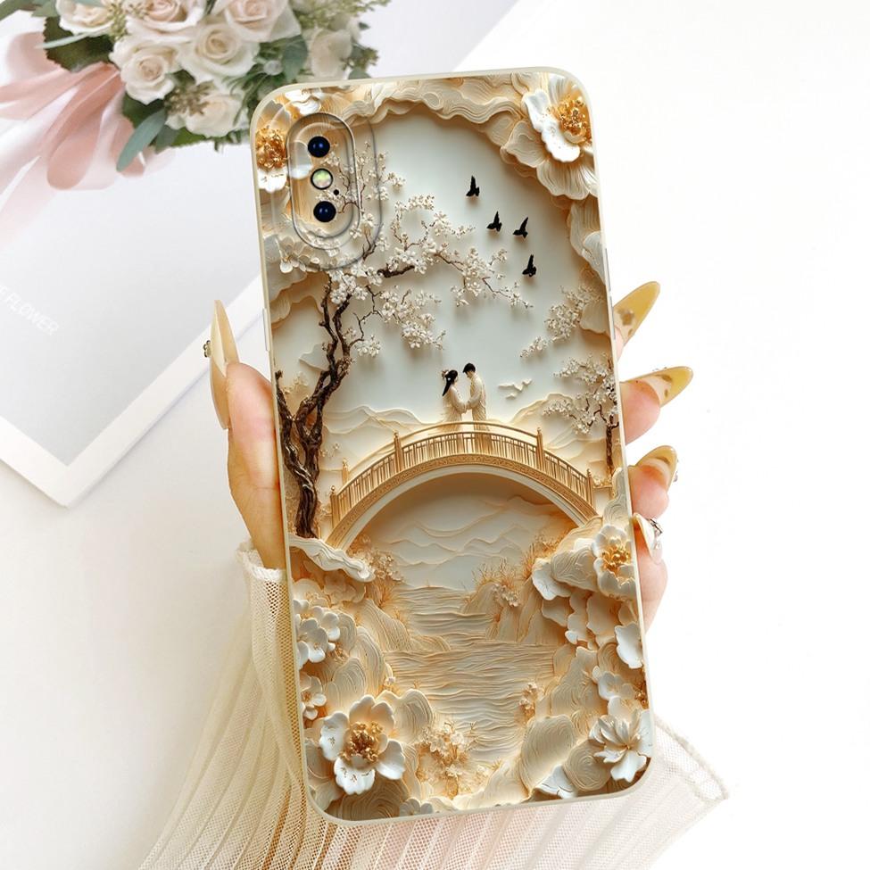 Чехол для iPhone XS Max Чехол Модный Мультяшный Милый Забавный Расписной Силиконовый Чехол для Телефона A1921 A2101 A2102 A2104