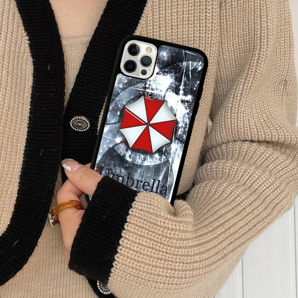 Чехол для телефона R-Resident Evil Games для iPhone 11 12 13 14 15 Pro Max 17 16 Plus Жесткий задний чехол из поликарбоната + ТПУ