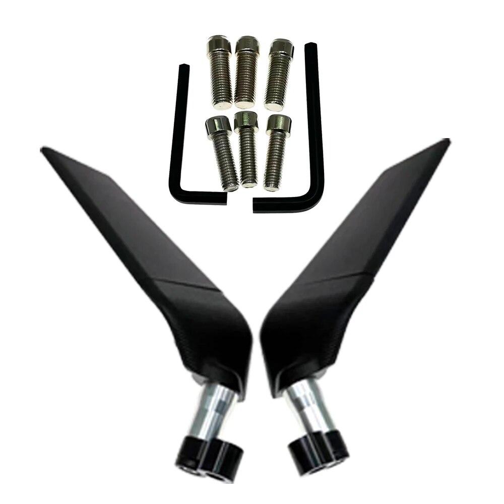 Мотоциклетные зеркала заднего вида Регулируемые вращающиеся боковые зеркала Универсальная посадка для Suzuki SV650 SV1000 SFV650 GLADIUS GSR 400 600