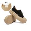 Velcro Little White Shoes Women's 2025 Spring New Casual Retro Versatile Women's Shoes Fashion Platform Women's Shoes Trend