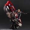 Final Fantasy VII Remake PLAY ARTS Kai Roche Bike SET ПВХ окрашенная подвижная фигурка и