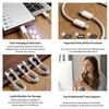 66W USB C Fast Charger Cable for iPhone 15 Pro Max Plus Samsung Xiaomi Huawei Redmi Type C Fast Cable Charging Wire Accessories