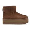 Classic Mini Platform Boot Chestnut Women Sneakers Brown 1134991-CHE