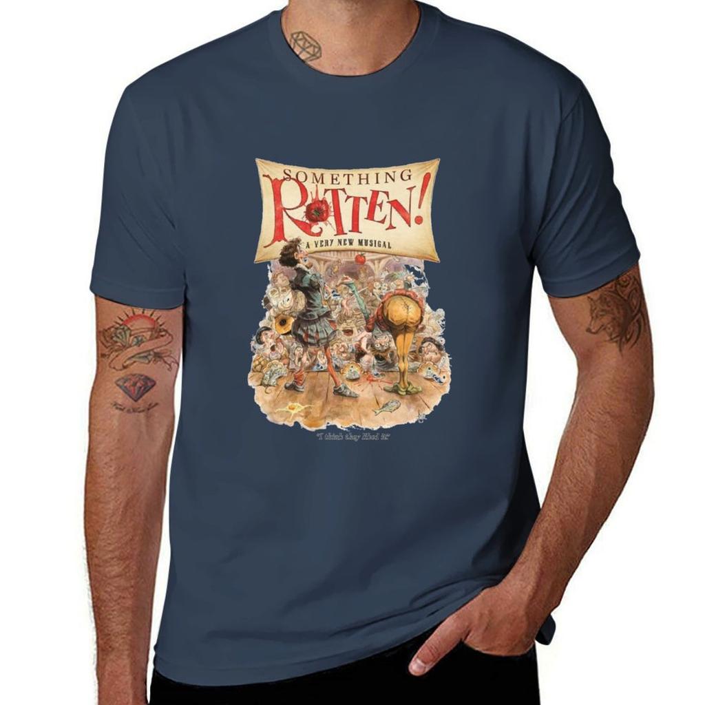 Something Rotten Musical Essential Tshirt Casual Street Style Short Sleeve Tee