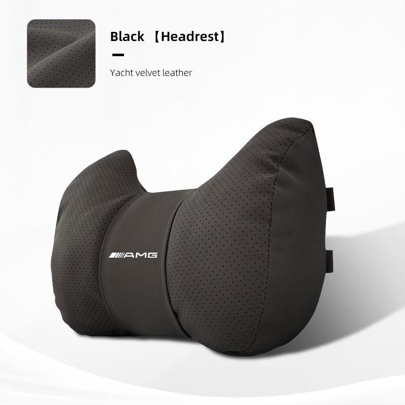TWEK4 Car Headrest Neck Support S Class Soft High Quality Car Suit Accessories Car Hub Cap For Mercedes Benz AMG W214 W205 W204 W206