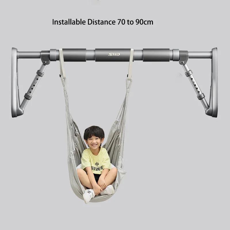 Wall Pull-up Bar for Dominated Iron Rods Straw Bag Horizontal Bars Sports Equipment Chinning Dipping Chin-up Long Champs Bags