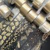 1 рулон Материал для коллажа в журнале ПЭТ Ваcи-лента Бронзирование Прозрачная Скрапбукинг Канцелярские принадлежности Декор Маскирующие ленты
