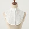 Women's Hollowed Out Breathable Fake Collar, Fashionable Standing Collar, Professional Casual Versatile, Detachable Fake Collar