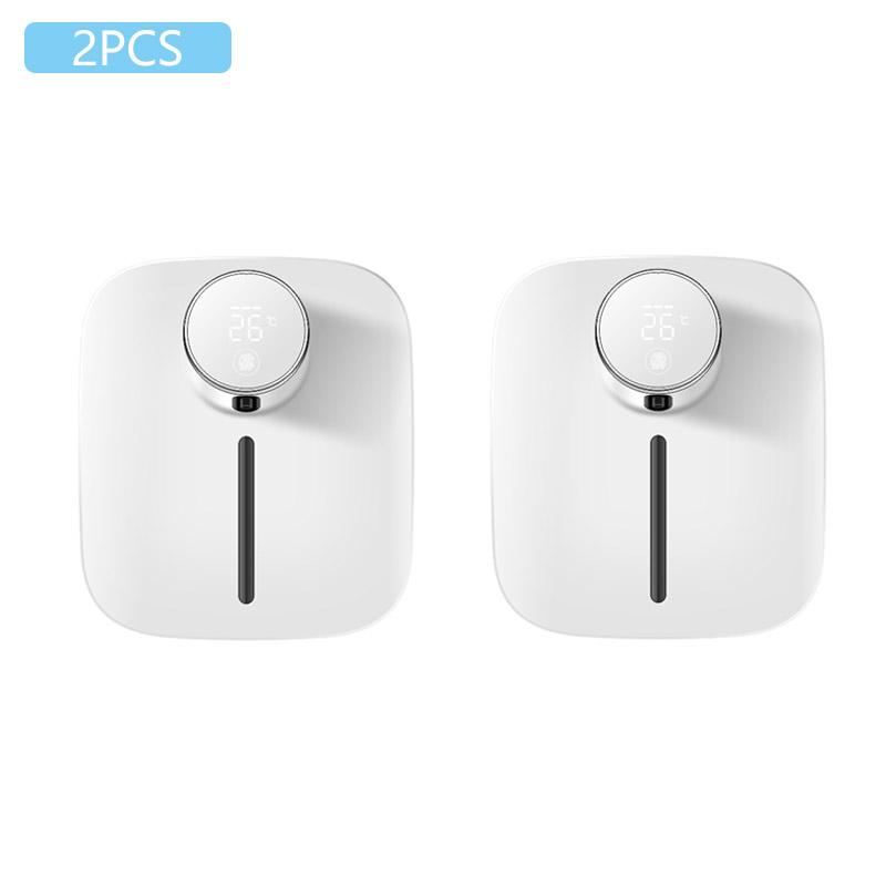 Диспенсер для мыла настенный электрический пенящийся светодиодный дисплей бесконтактный инфракрасный индукционный дозатор мыла дозатор жидкости