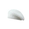 Casual Wool Mohair Beret Solid Color Big Head Circumference Knitted Beanie Cap Versatile Warm Painter Hat Girls
