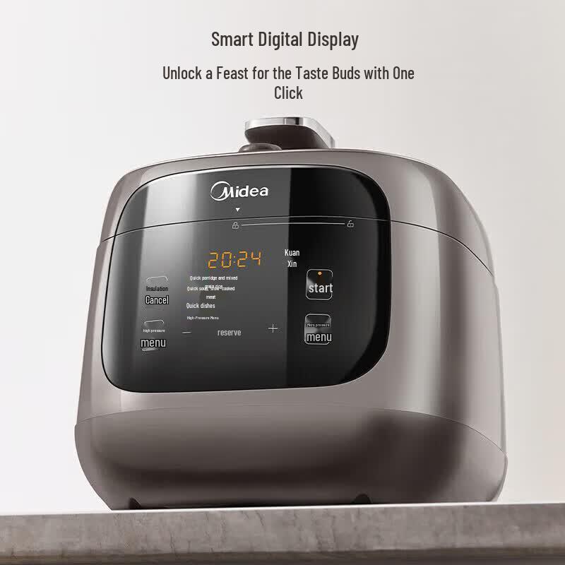 Midea Smart Electric Pressure Cooker C5937G 5L CN plug (adapter included)