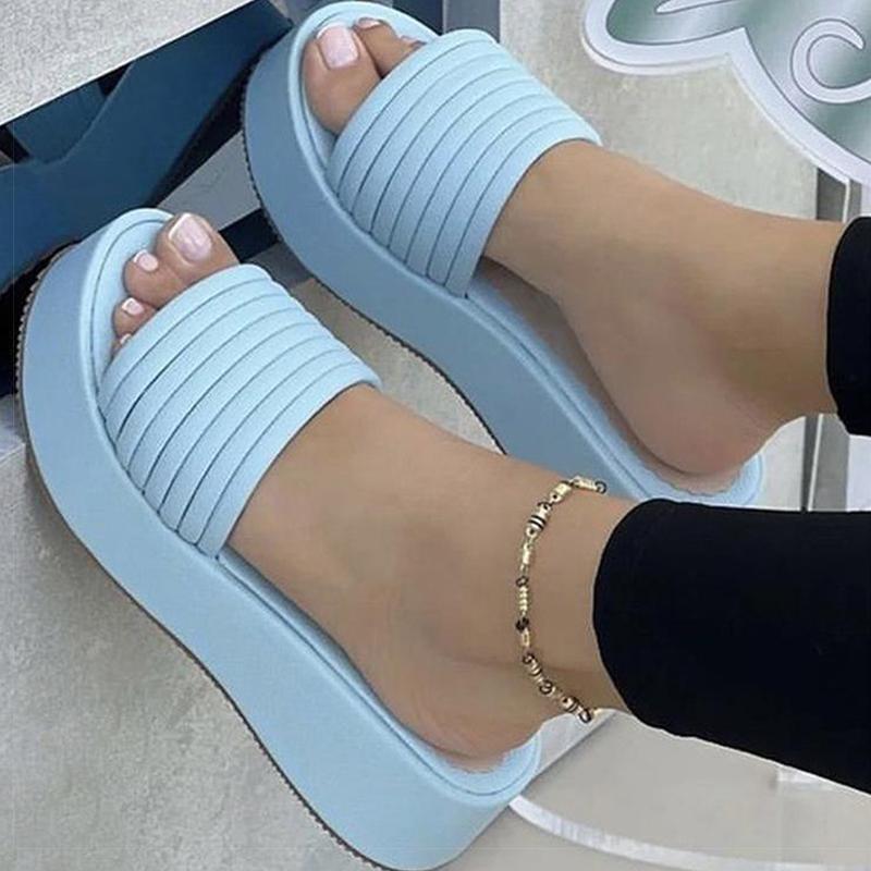 Модные женские сандалии с мягкой подошвой на плоской подошве сандалии для лета обувь женские летние тапочки элегантные женские туфли на каблуке женская обувь