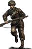 Ardennes Miniature British Airborne Forces Officer with Rifle Resin Kit AR35075 (ARDENNES MINIATURE) 1/35 Lee-Enfield