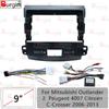 Рамка для автомагнитолы для Mitsubishi Outlander 2 Peugeot 4007 Citroen C-Crosser 9-дюймовая панель для стереосистемы Жгут проводов Кабель питания Canbus