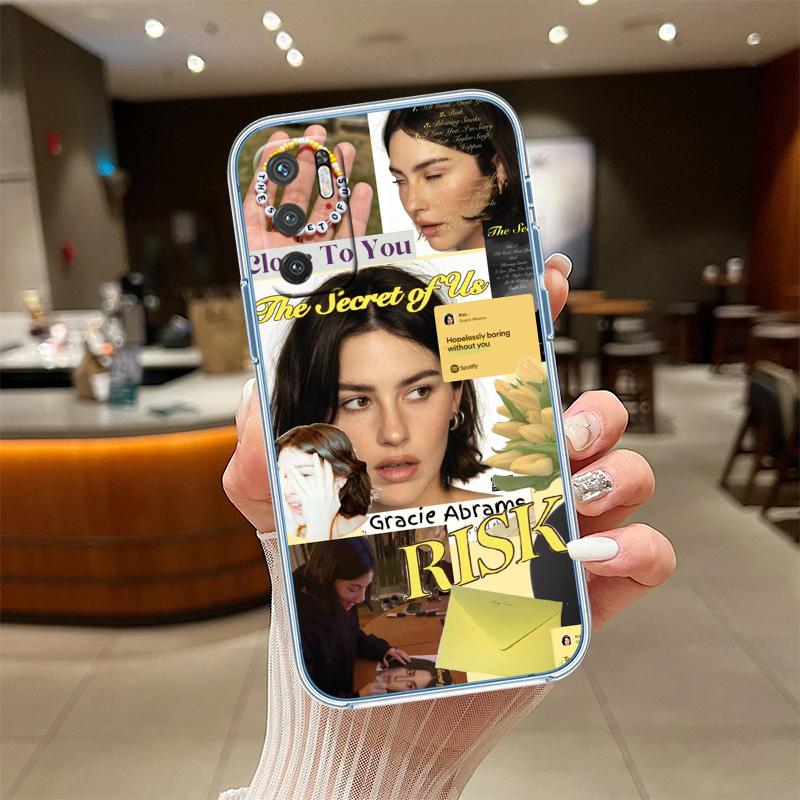RE34 Чехол для телефона Gracie Abrams для Motorola Moto G10 G20 G30 G31 G32 G34 G35 G41 G42 G50 G51 G52 G55 G60 G60S G62 G71 G72 G75