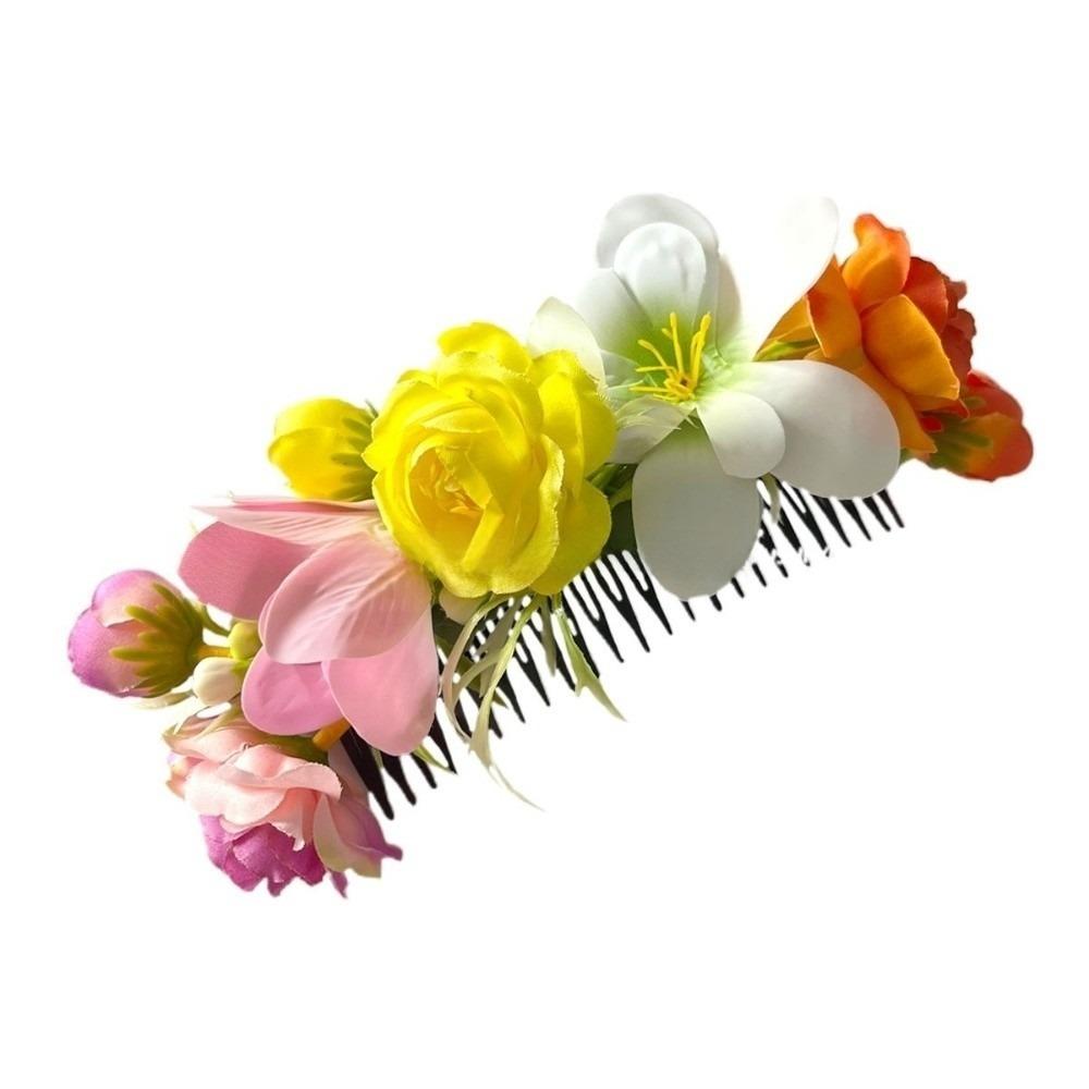 Bohemian Thailand Flower Hairpin Sweet Wedding Bride Accessories Thai Hair Accessories Girls