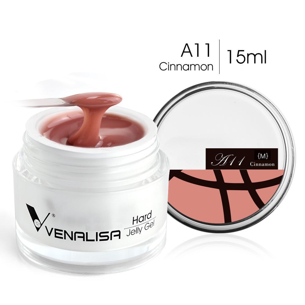 Venalisa Jelly Nail Gel Polish Soak Off UV LED Gel Extend Sculpture Nail Art Supply 14 Colors Optional