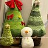 Fun Christmas Tree Throw Pillow Christmas Plush Toy Doll Cute Spruce Christmas Tree Doll Christmas Gift