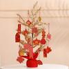 12pcs/set Hangable New Year Bonsai Hanging Tag Gift Box Decoration Hanging Tag  Chinese New Year