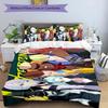 Cyberpunk 3pcs Bedding Set Duvet Cover Closure Includes 1 Duvet Cover & 2 Pillowcases for All Seasons Bedroom Home Dorm Decor