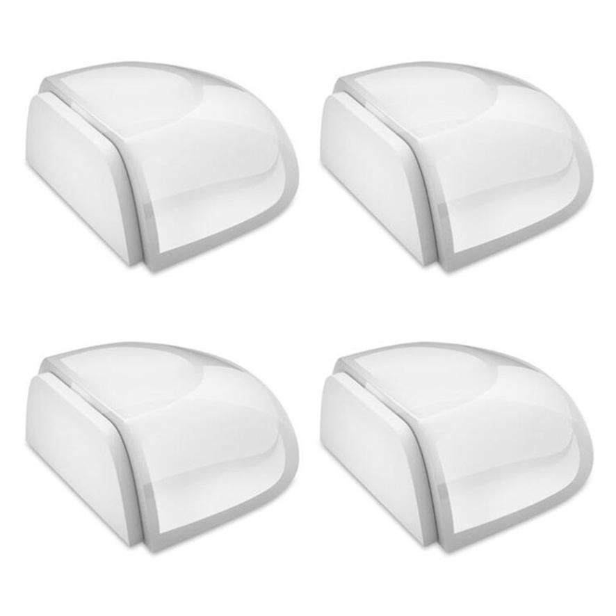 Прозрачный без перфорации бесшумный противоударный противоугонный дверной упор для туалетной двери ARI