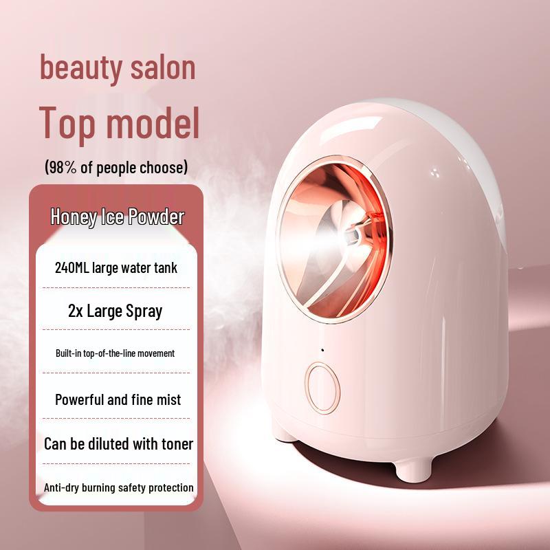 Нано-увлажнитель для лица с функцией паровой бани для домашнего использования - Увлажнитель с горячим и холодным паром