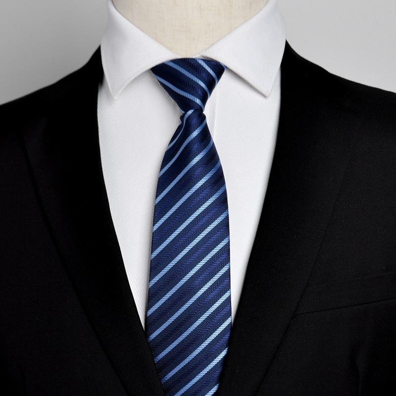 Lazy Zipper Tie Men's Formal Business Professional Easy Pull 8c Suit Blue Groom Wedding