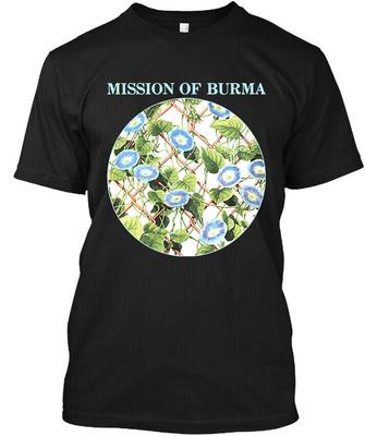 НОВИНКА! ПОПУЛЯРНО! Mission of Burma Vs American Графическая Винтажная Футболка Топы Футболка Размеры S-4XL