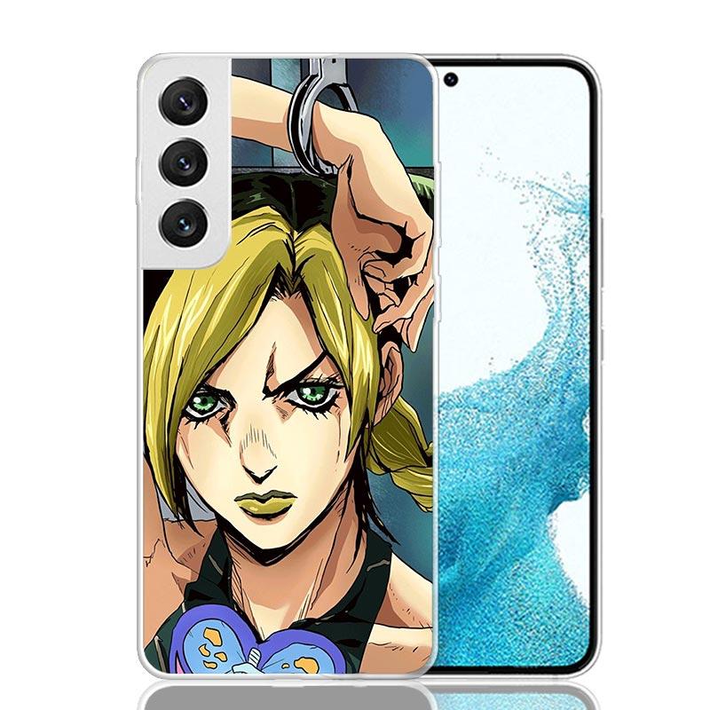 Чехол для телефона JoJo's Bizarre Adventure Джолин Куджо для Samsung Galaxy S26 S25 Edge S24 S23 FE S22 Ultra S21 Plus S20 + Fundas Cove