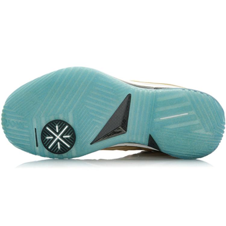 Li Ning WOW 2 Модные Нескользящие Легкие Нескользящие Легкие Средние Баскетбольные Кроссовки Мужские Черно-Золотые ABAJ003-12