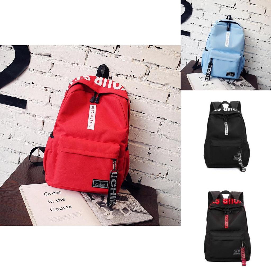 Canvas Travel Backpack Korean Style