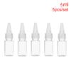 Clear with Childproof Cap Squeeze Bottles Refillable Bottles Liquid Dispenser Empty Dropper Bottles