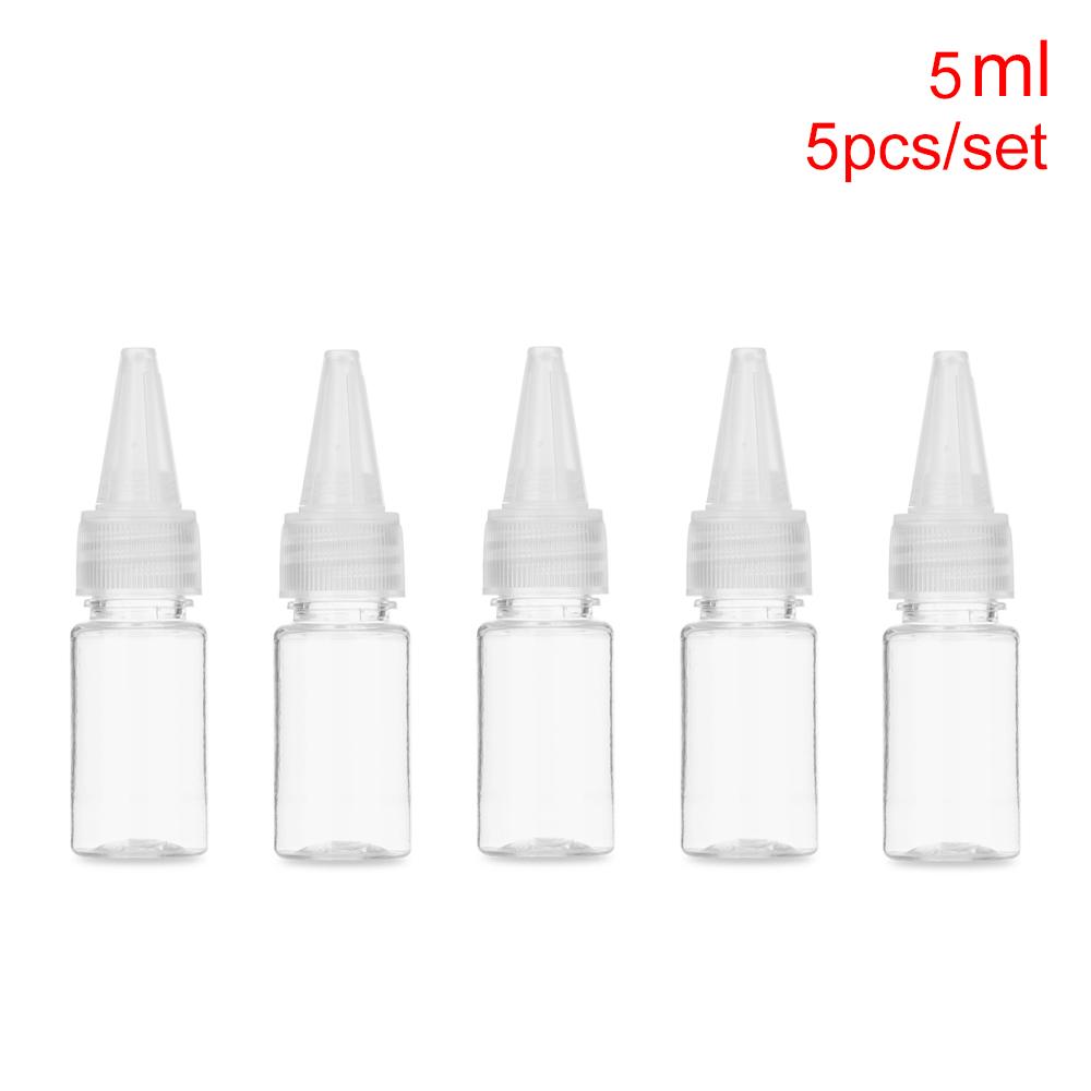 Clear with Childproof Cap Squeeze Bottles Refillable Bottles Liquid Dispenser Empty Dropper Bottles