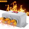 12V Compact Car Heater 3 Hole 600W‑800W Winter Fast Heating Warmer Frost Removing Low Noise